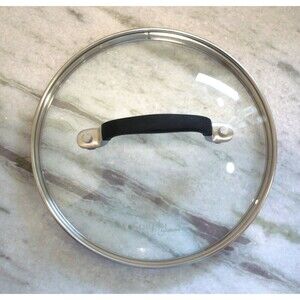 Simply Calphalon 7" OD 6.5” ID Glass Replacement Lid 0811612 Cool Touch Handle